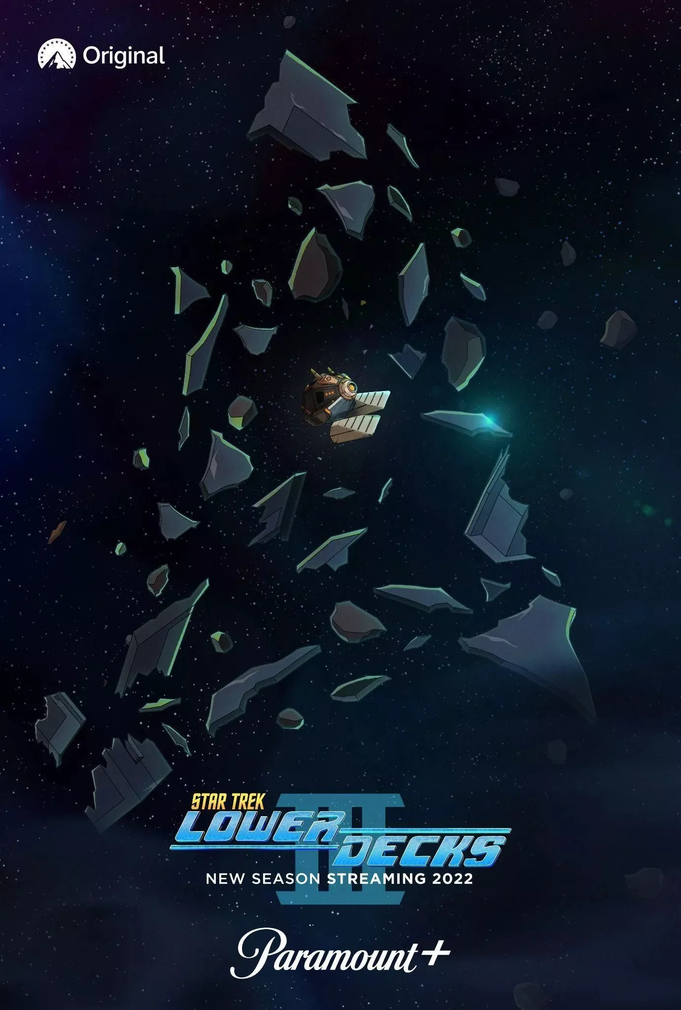 Мультсеріал 'Зоряний шлях: Нижні палуби' сезон 3 постер