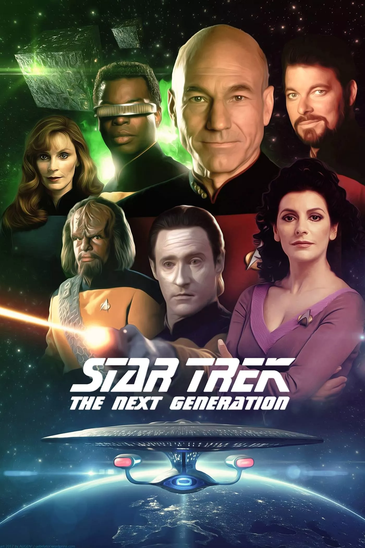 Серіал 'Зоряний шлях: Наступне покоління' сезон 7 постер