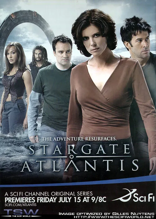 Серіал 'Зоряна брама: Атлантида' сезон 3 постер