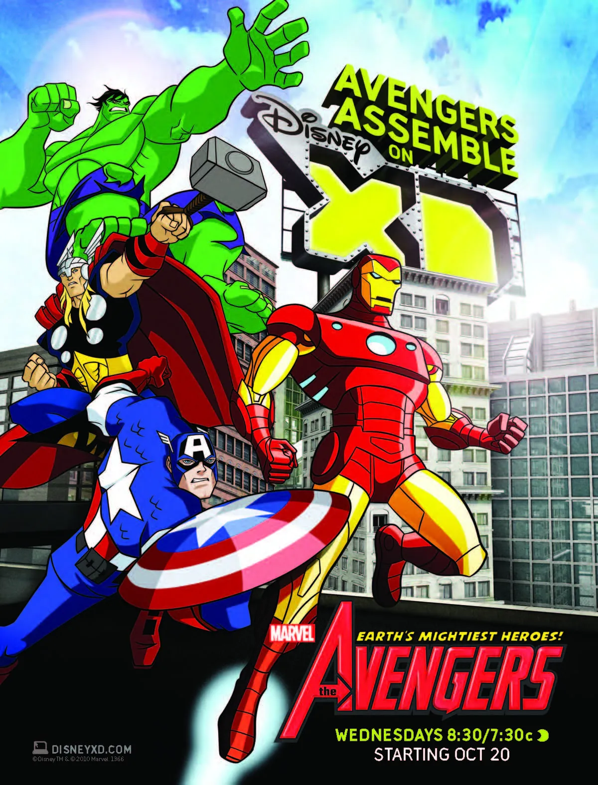 Мультсеріал 'Месники: Могутні герої Землі' сезон 2 постер
