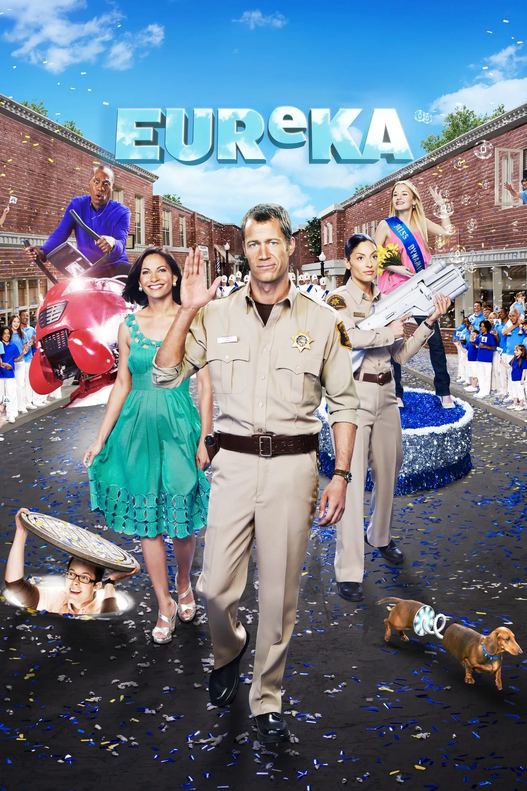 Серіал 'Еврика' сезон 3 постер