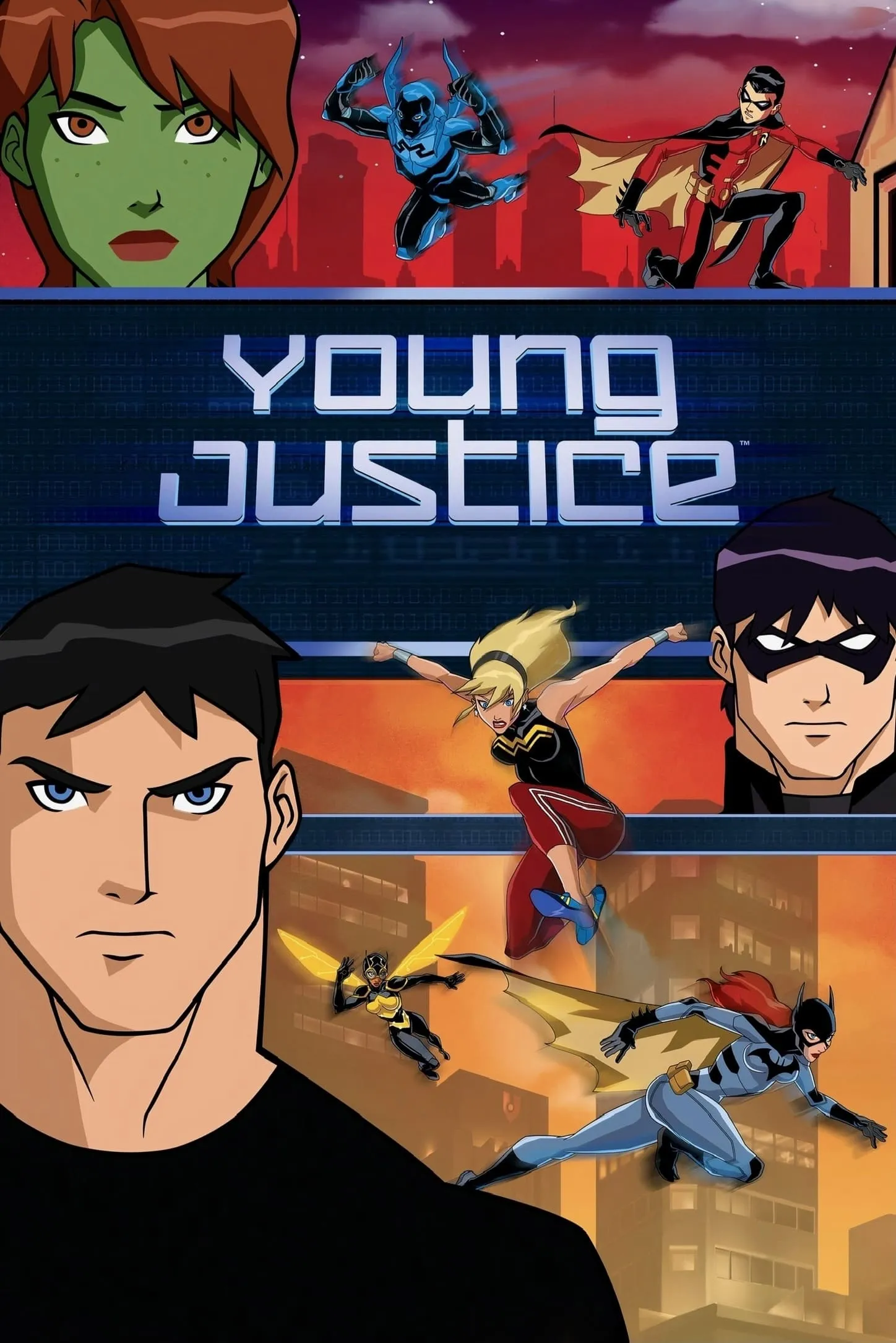 Мультсеріал 'Молода ліга справедливості' сезон 2 постер