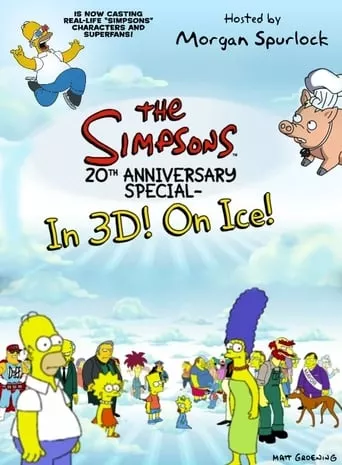 Мультфільм 'До 20-рiччя Сiмпсонiв: В 3D! На льоду!' постер
