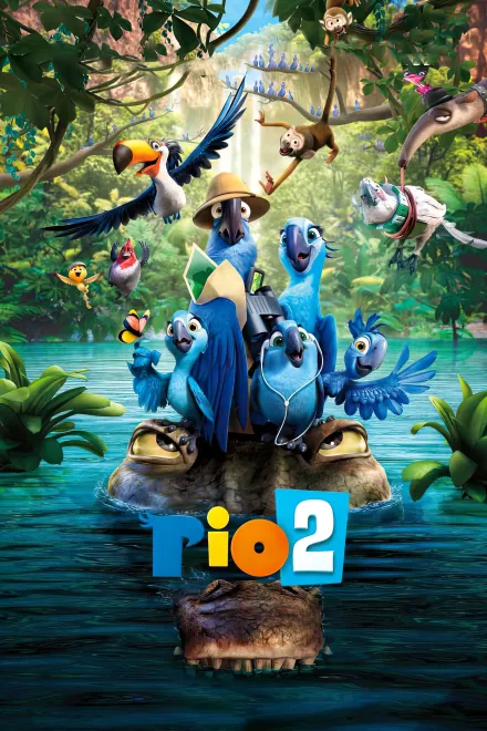 Мультфільм 'Ріо 2' постер