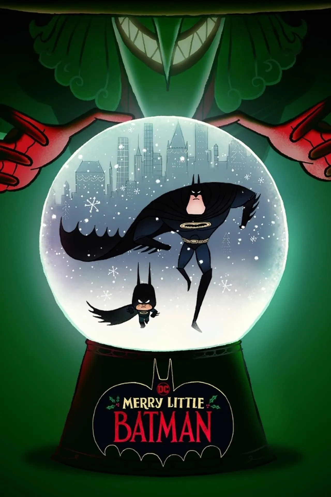 Мультфільм 'Різдво маленького Бетмена' постер