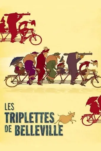 Мультфільм 'Тріо з Бельвіля' постер