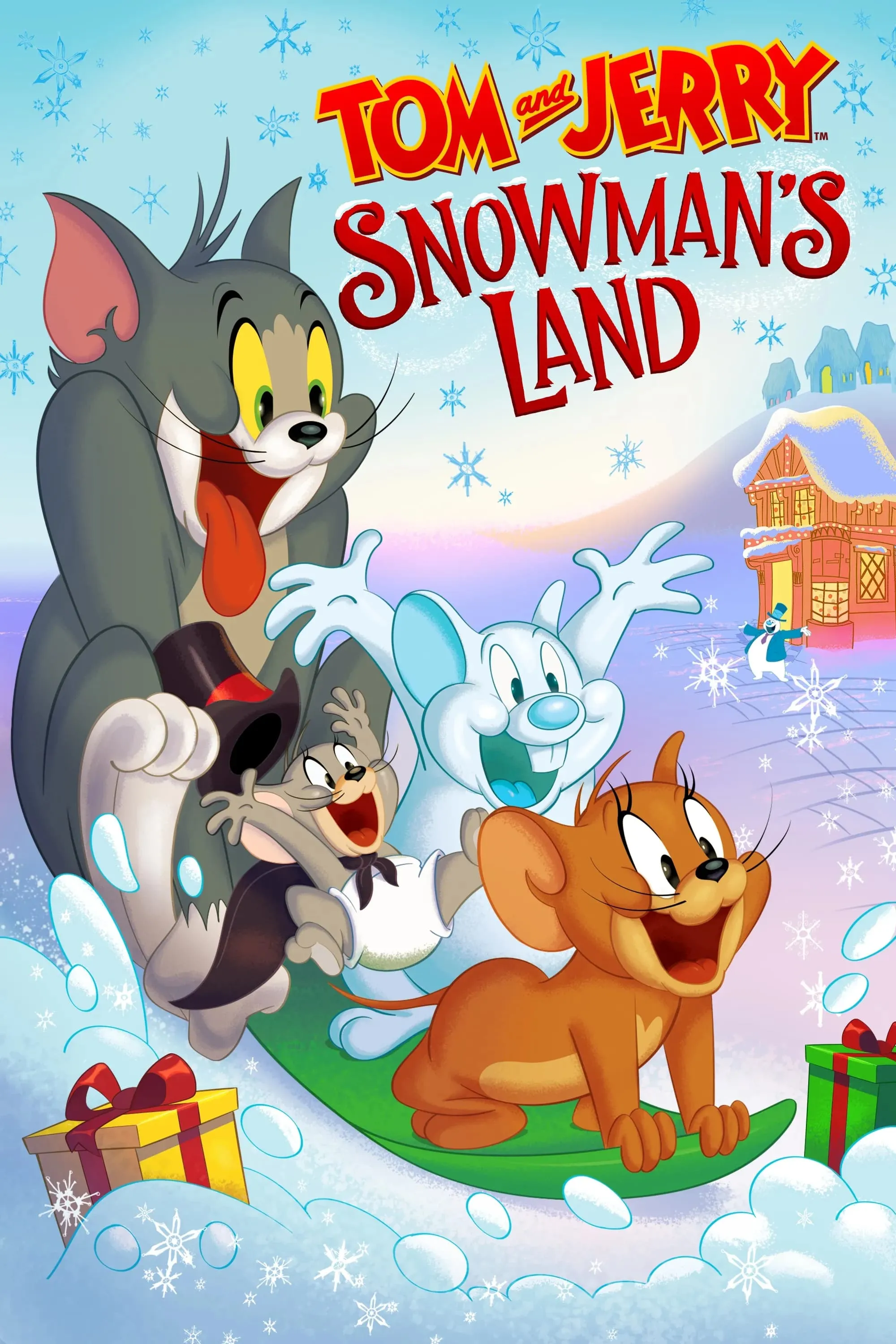 Мультфільм 'Том і Джеррі: Країна сніговиків' постер